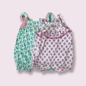 Carter’s baby girl romper bundle